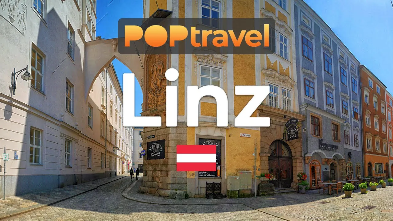 Walking in LINZ / Austria 🇦🇹- 4K 60fps (UHD)