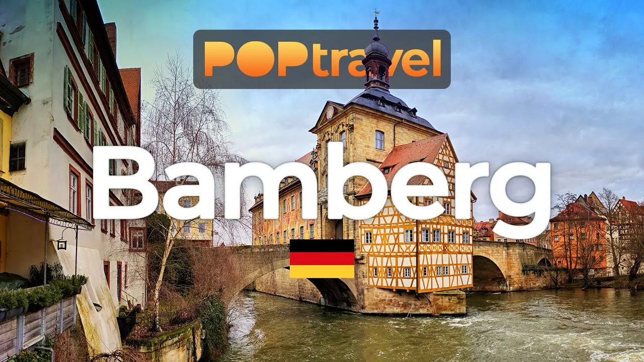 BAMBERG, Germany 🇩🇪 - Winter Evening Tour - 4K HDR