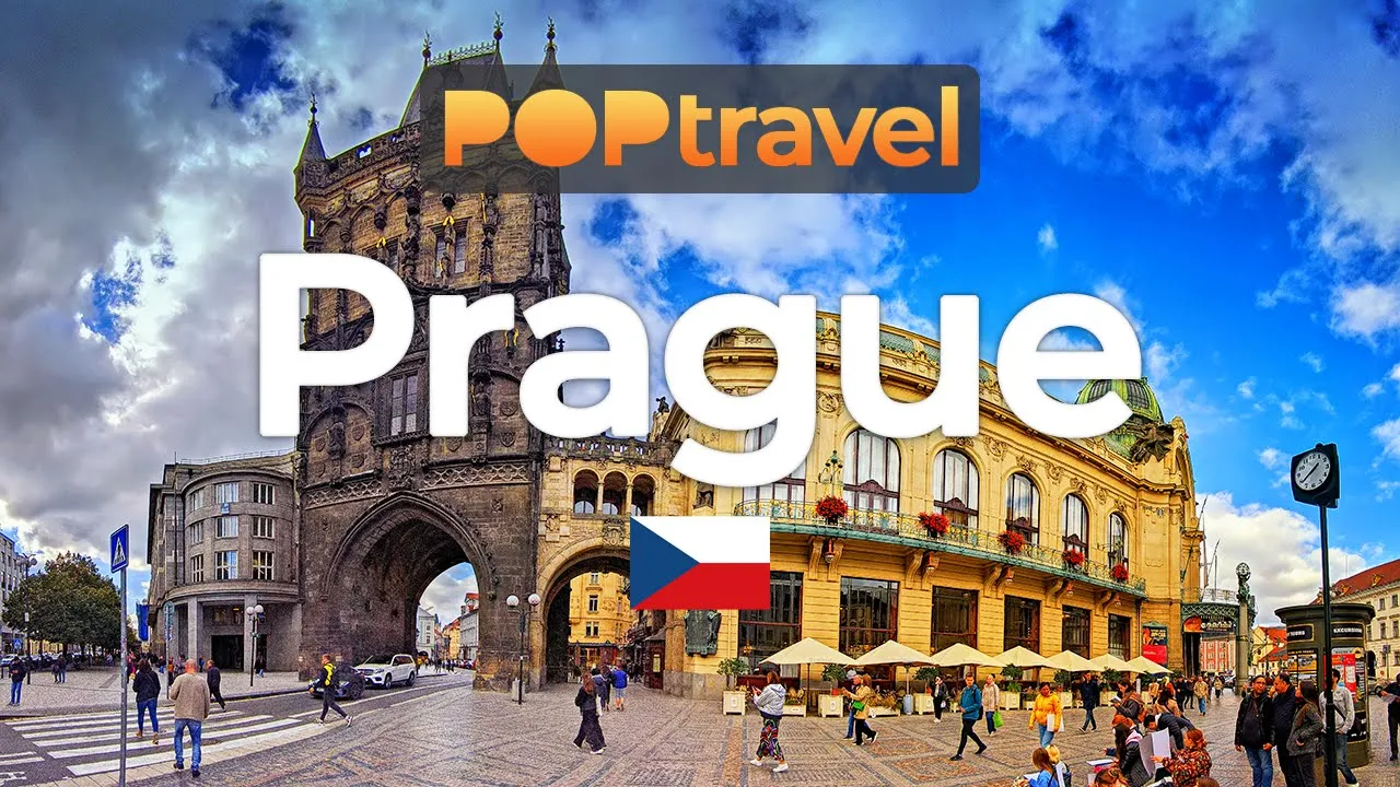 Walking in PRAGUE, Czech Republic 🇨🇿 - Great Tour - 4K