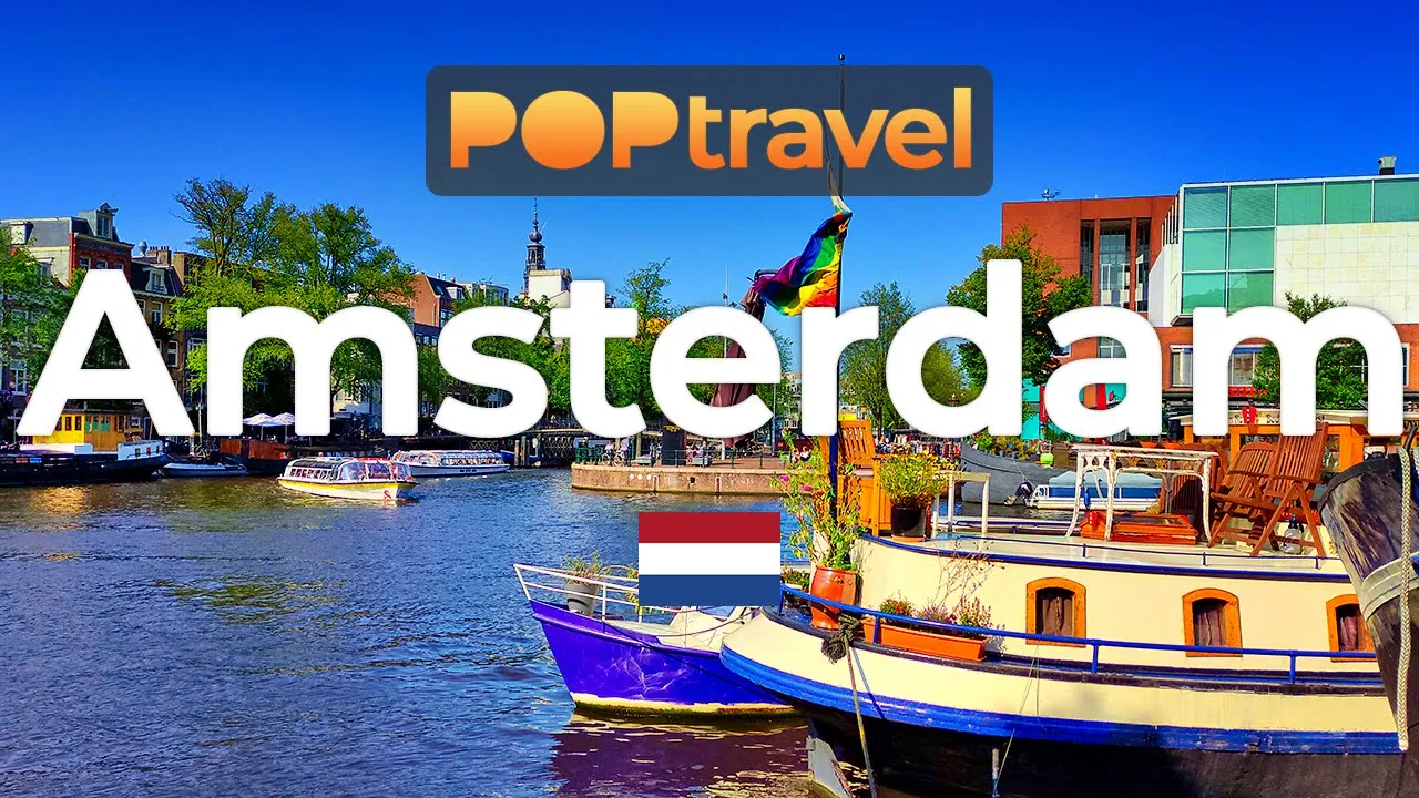 Walking in AMSTERDAM / Netherlands 🇳🇱 - 4K 60fps (UHD)