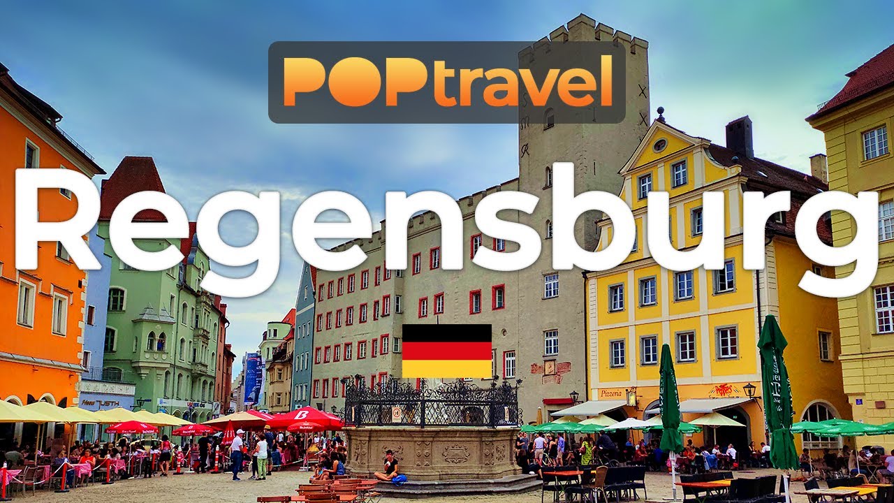 Walking in REGENSBURG / Germany 🇩🇪- Thurn & Taxis to Dreifaltigkeitskirche - 4K 60fps (UHD)