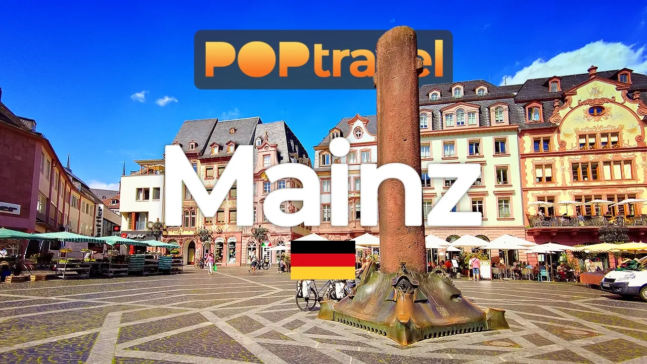 Walking in MAINZ, Germany 🇩🇪 - 4K
