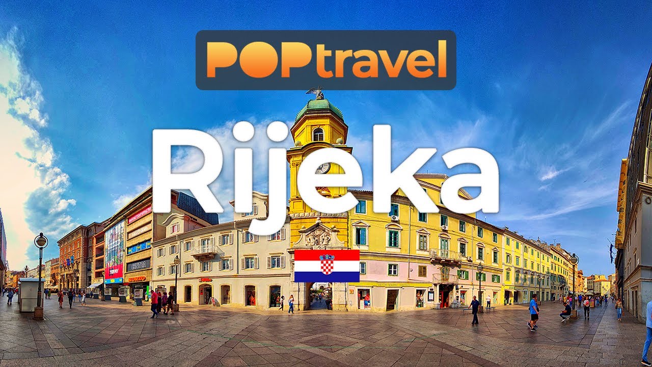 Walking in RIJEKA / Croatia 🇭🇷 - 4K 60fps (UHD)