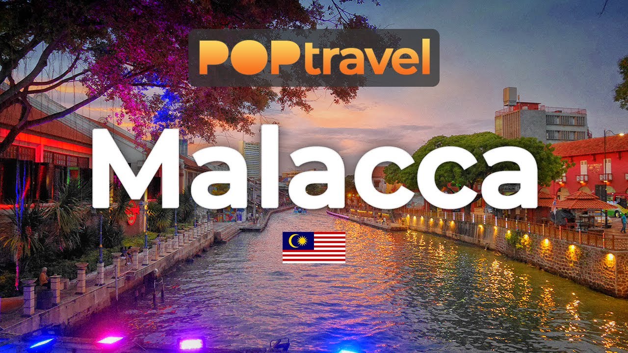 Walking in MALACCA / Malaysia 🇲🇾- Evening tour around Jonker & Temple Street - 4K 60fps (UHD)