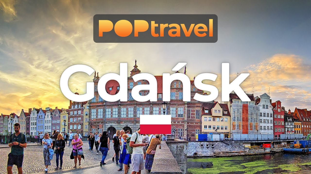 GDANSK, Poland 🇵🇱 - Evening Tour - 4K with captions