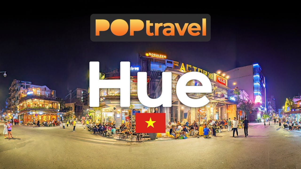HUE, Vietnam 🇻🇳 - Night Tour - 4K 60fps (UHD)