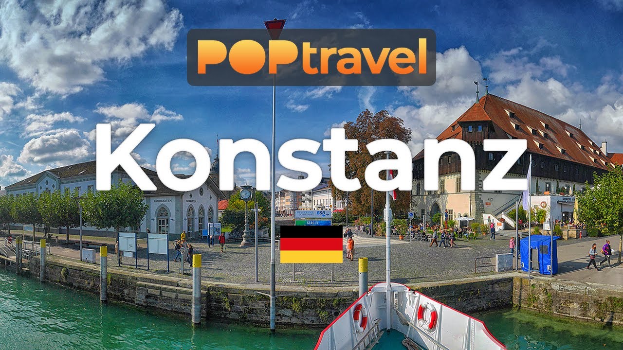 Walking in KONSTANZ / Germany 🇩🇪- 4K 60fps (UHD)