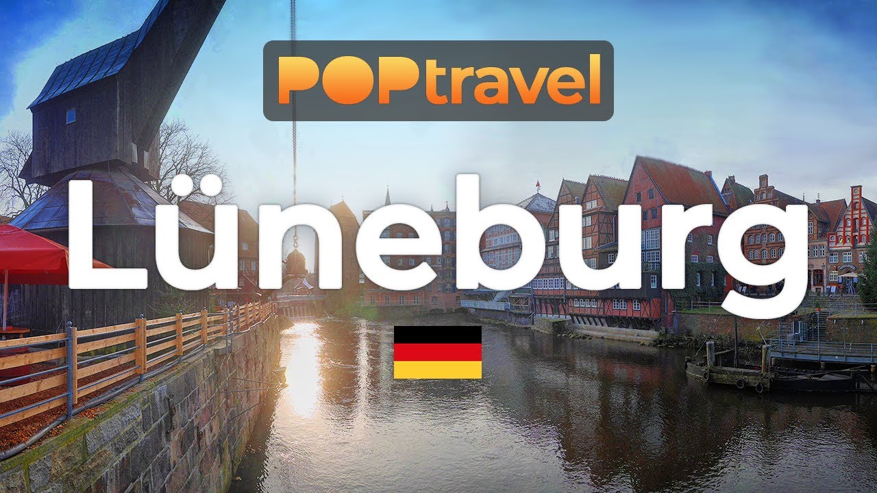 Walking in LÜNEBURG / Germany 🇩🇪- Tour in Winter - 4K 60fps (UHD)