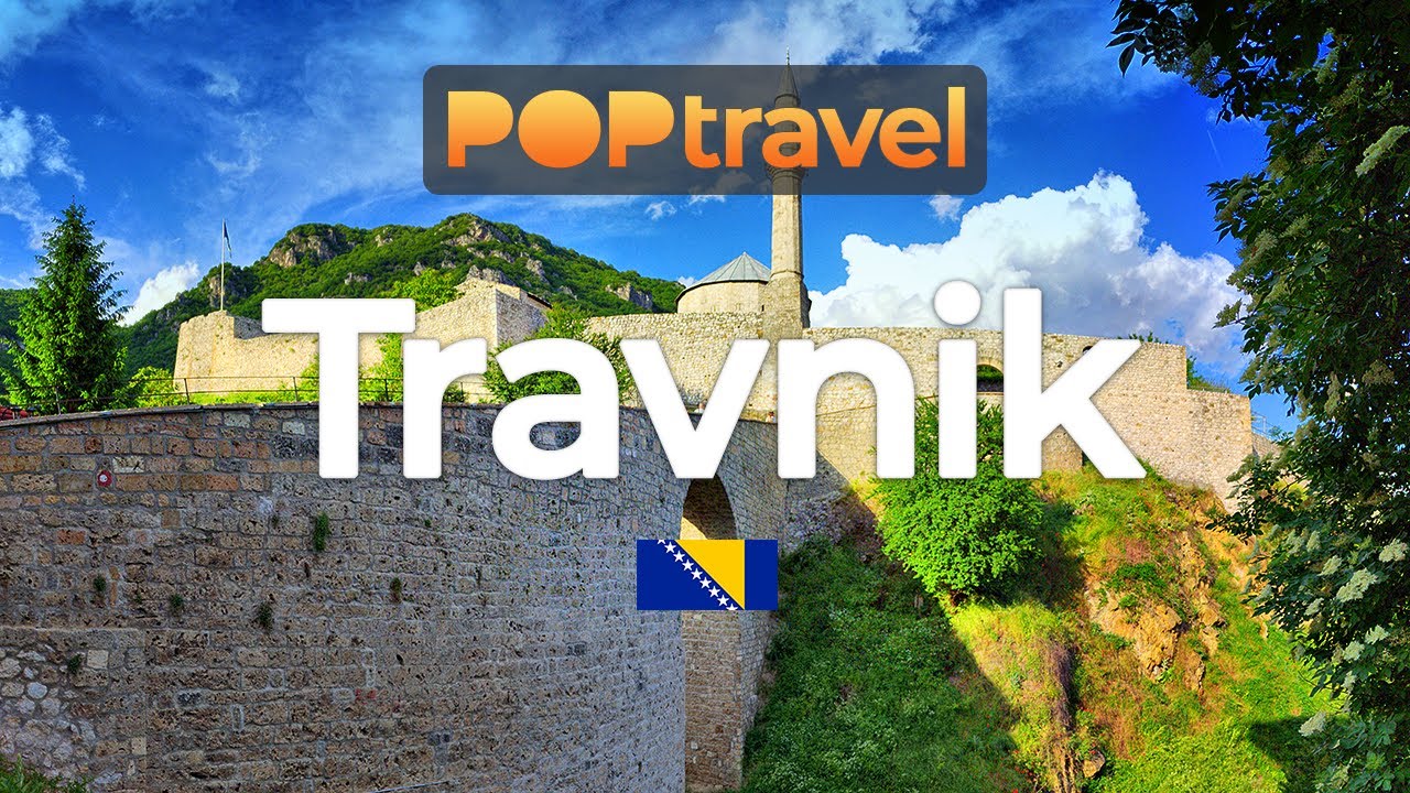 TRAVNIK, Bosnia and Herzegovina 🇧🇦 - Castle to Old Town - 4K60