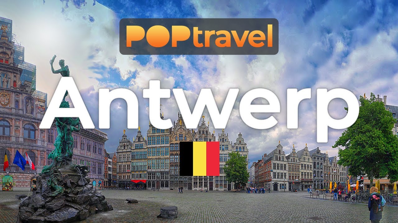Walking in ANTWERP / Belgium 🇧🇪- Chinatown and City Center - 4K 60fps (UHD)