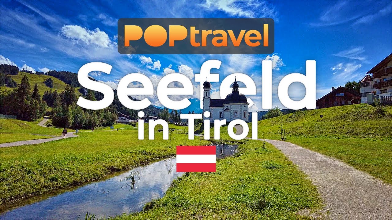 Walking in SEEFELD (TIROL) / Austria 🇦🇹- 4K 60fps (UHD)