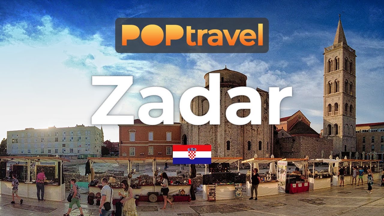 Walking in ZADAR / Croatia 🇭🇷- 4K 60fps (UHD)