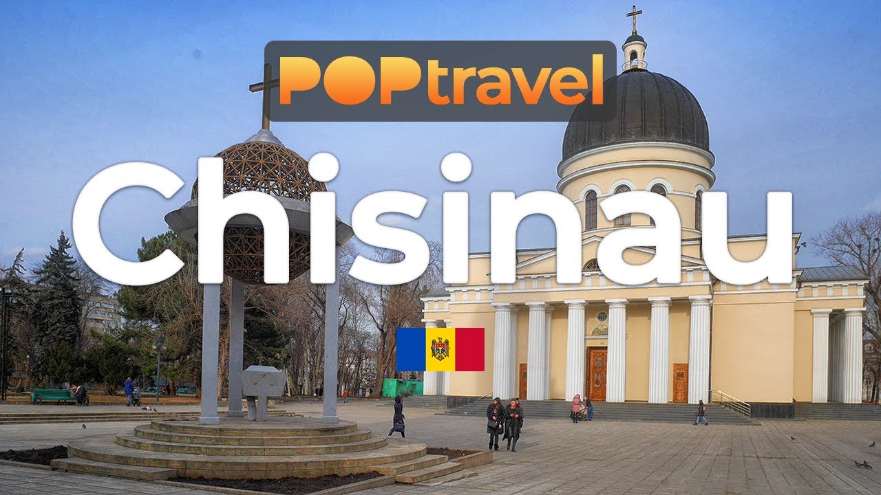 Walking in CHISINAU / Moldova 🇲🇩- Winter Tour - 4K 60fps (UHD)