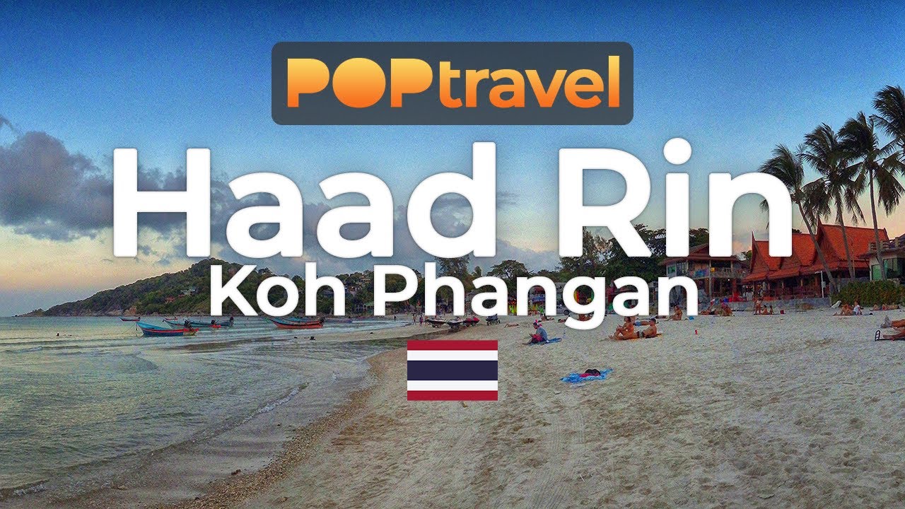 Walking in HAAD RIN / Koh Phangan (Thailand)🇹🇭- 4K 60fps (UHD)