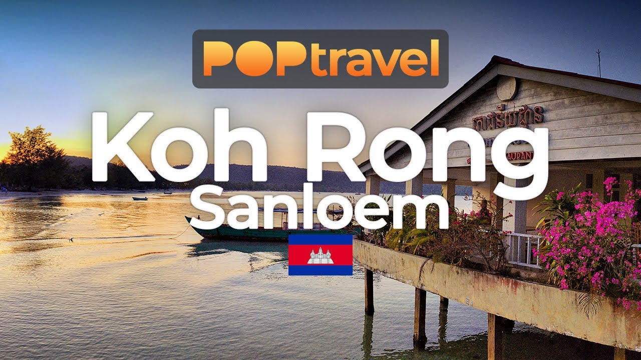 KOH RONG SANLOEM, Cambodia 🇰🇭- Saracen Beach Walk - 4K 60fps (UHD)