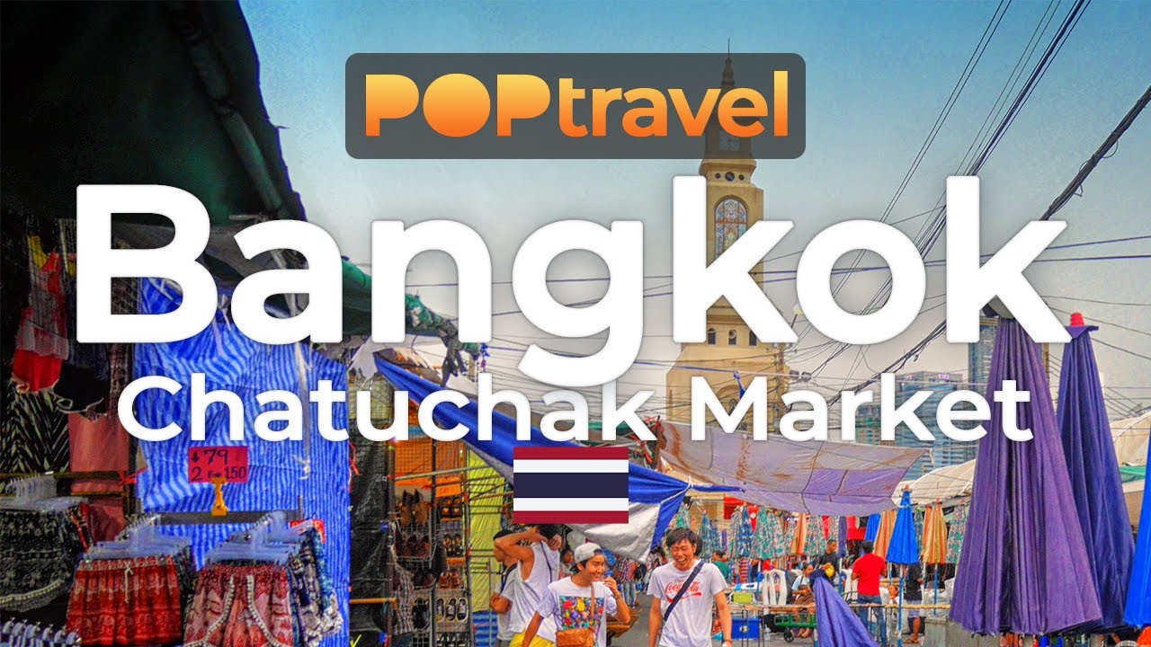 Walking on the CHATUCHAK MARKET in Bangkok (Thailand) 🇹🇭- 4K 60fps (UHD)
