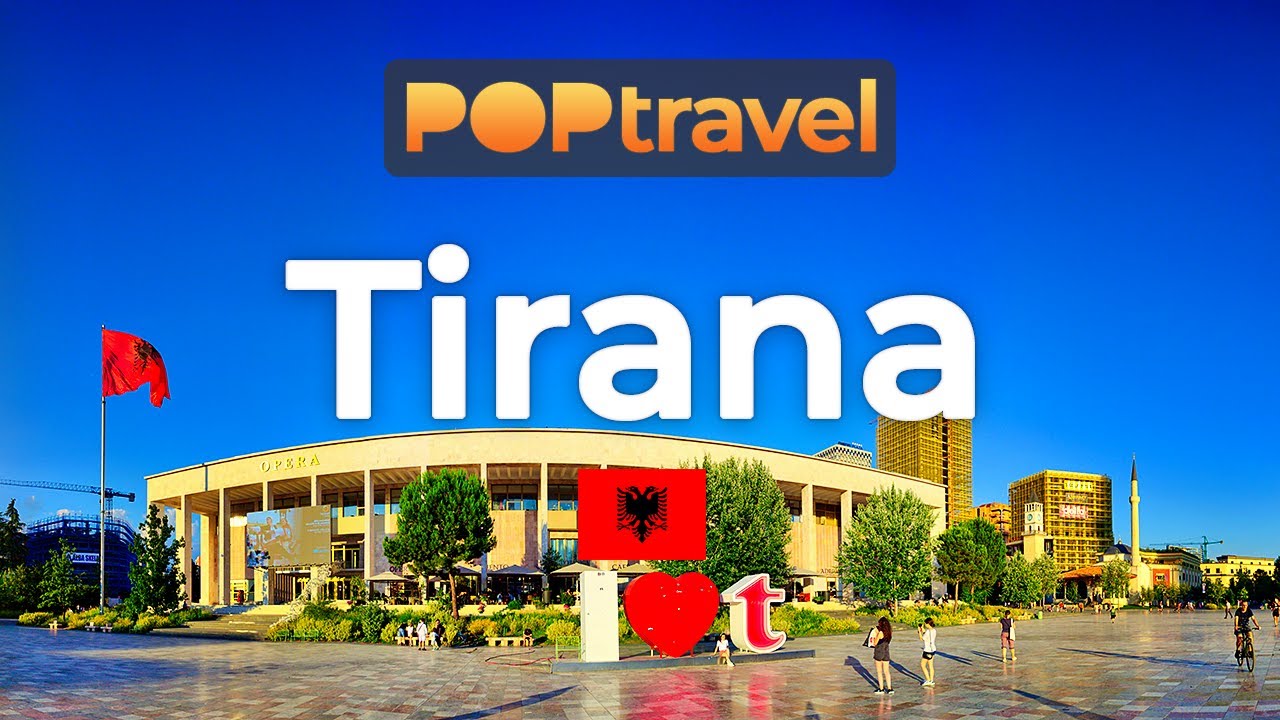 TIRANA, Albania 🇦🇱 - 4K