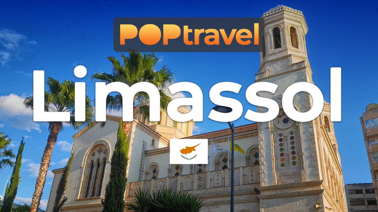 Walking in LIMASSOL / Cyprus 🇨🇾- Tour in Winter - 4K 60fps (UHD)