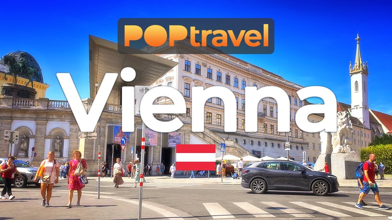 VIENNA, Austria 🇦🇹- Summer Heat - 4K HDR walking tour with captions