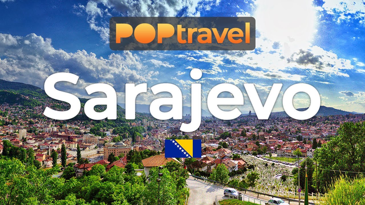 SARAJEVO, Bosnia and Herzegovina 🇧🇦- Center to Viewpoint - 4K60