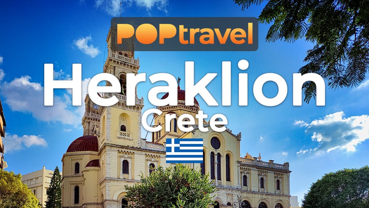 Walking in HERAKLION / Crete (Greece) 🇬🇷- 4K 60fps (UHD)