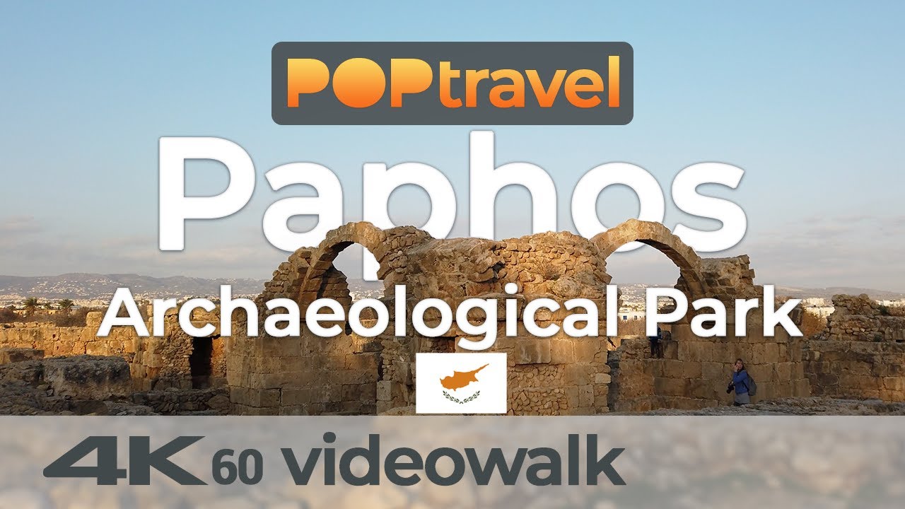 Walking in the PAPHOS Archaeological Park / Cyprus - 4K 60fps (UHD)