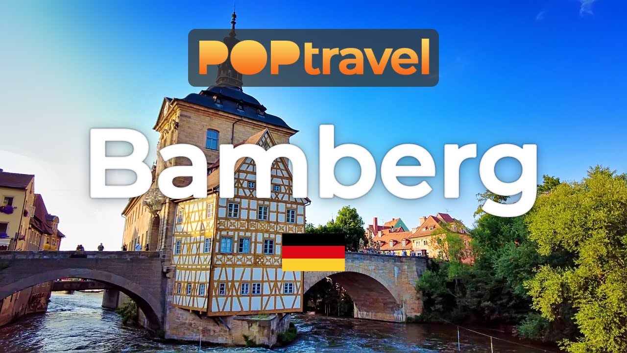 Walking in BAMBERG / Germany 🇩🇪- Cathedral to City Center - 4K 60fps (UHD)