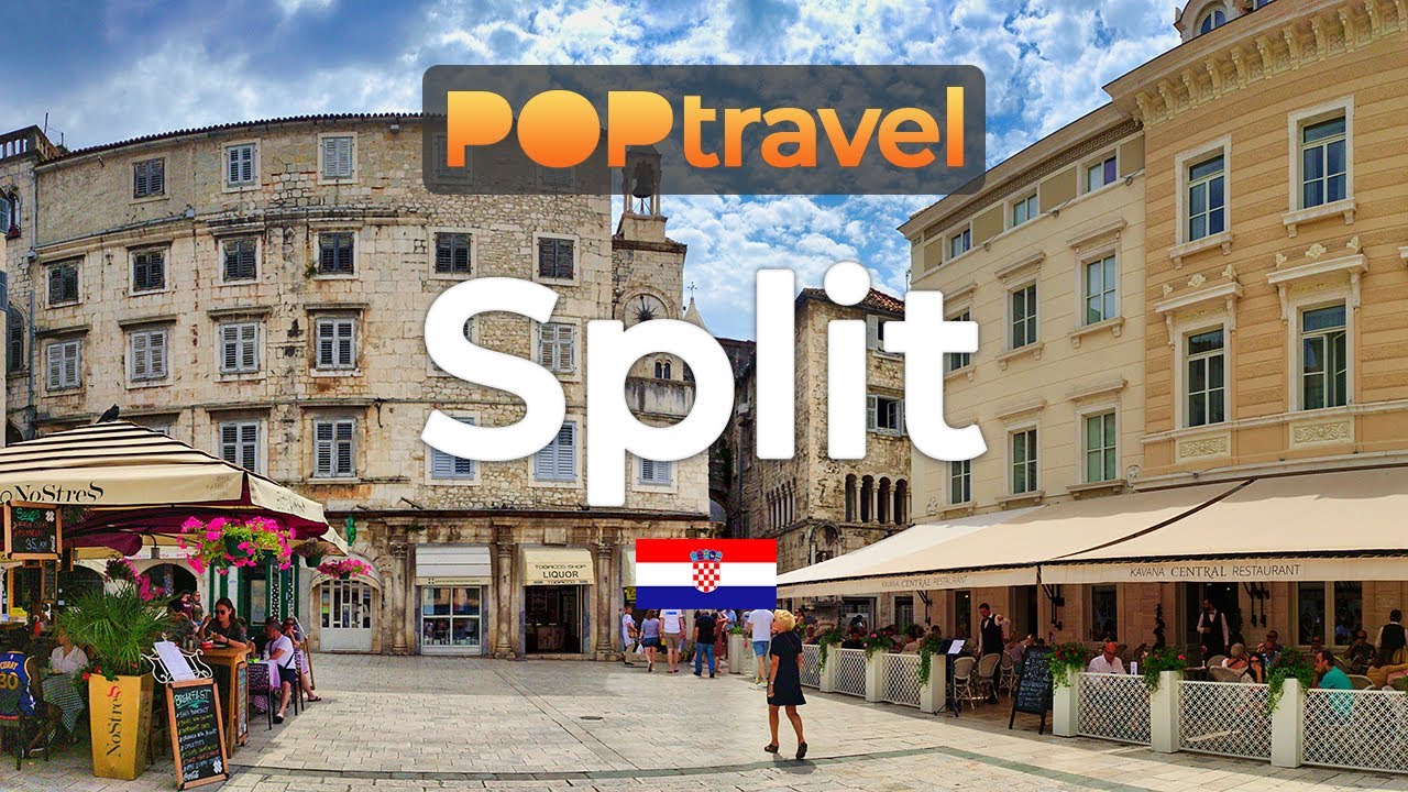 SPLIT, Croatia 🇭🇷 - Day Tour - 4K 60fps (UHD)