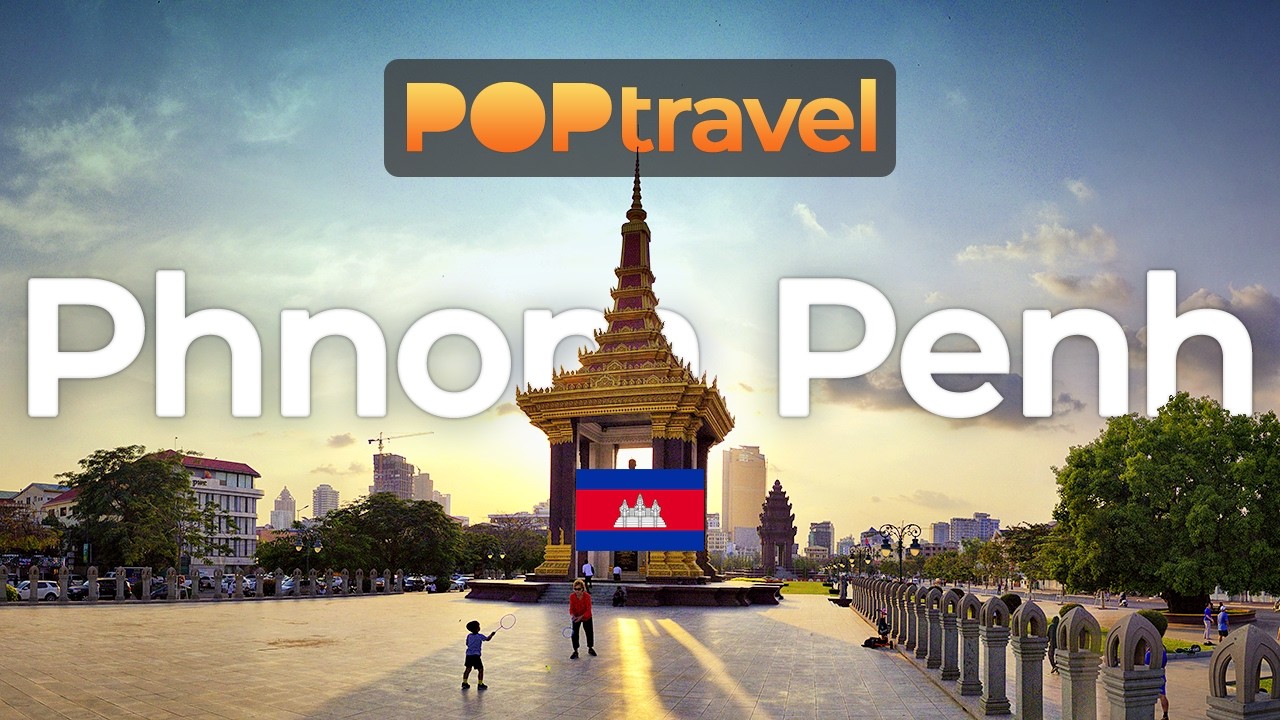Walking in PHNOM PENH, Cambodia 🇰🇭 - 4K