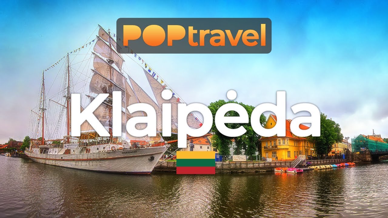 KLAIPEDA, Lithuania 🇱🇹 - Cloudy Summer Day - 4K HDR walking tour with captions