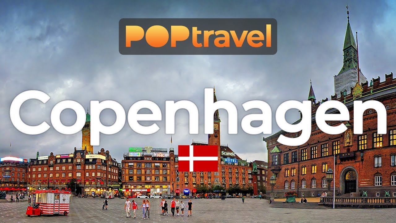 COPENHAGEN, Denmark 🇩🇰 - Nyhavn to City Hall - 4K