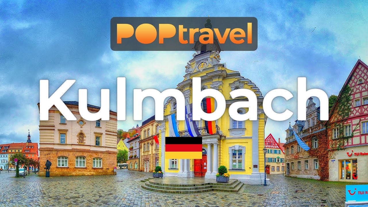 Walking in KULMBACH / Germany 🇩🇪- Rainy Sunday Tour - 4K 60fps (UHD)