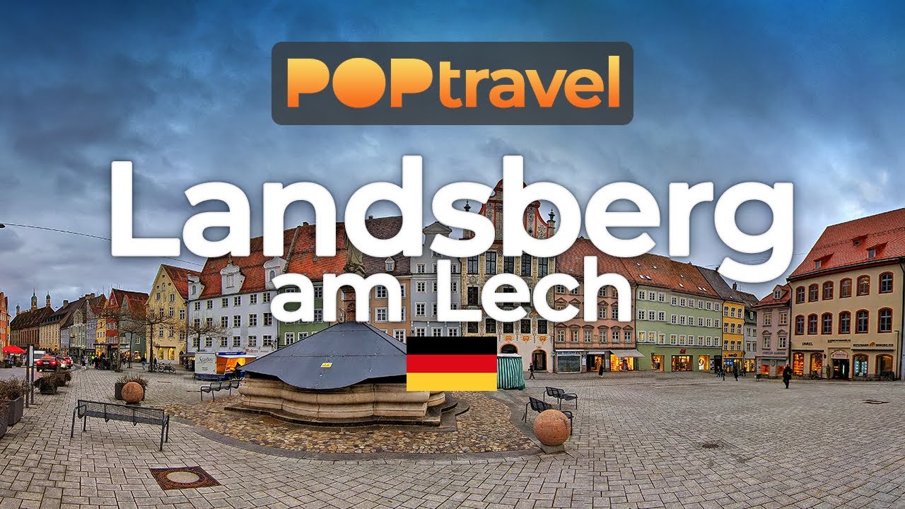 LANDSBERG am Lech, Germany 🇩🇪 - Rainy Afternoon - 4K HDR