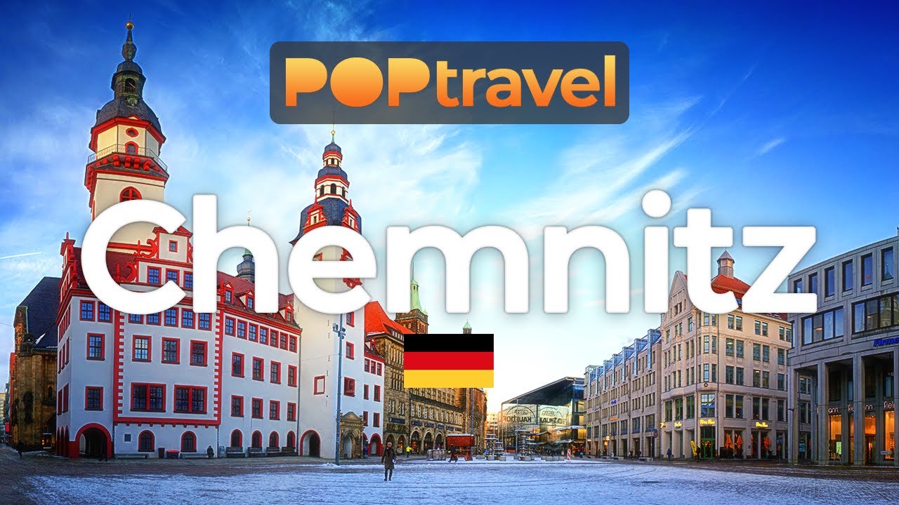 CHEMNITZ, Germany 🇩🇪 - Winter Tour (2025) - 4K HDR with subtitles