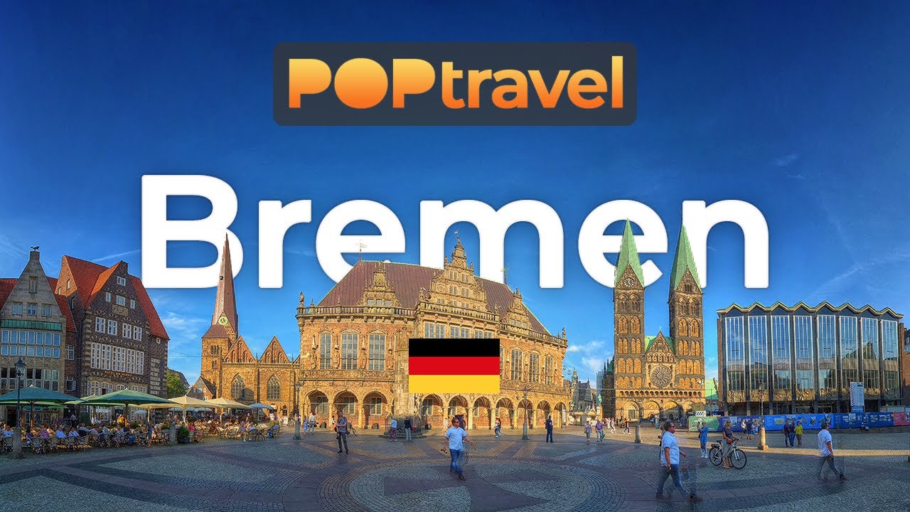 Walking in BREMEN / Germany 🇩🇪- Central City - 4K 60fps (UHD)