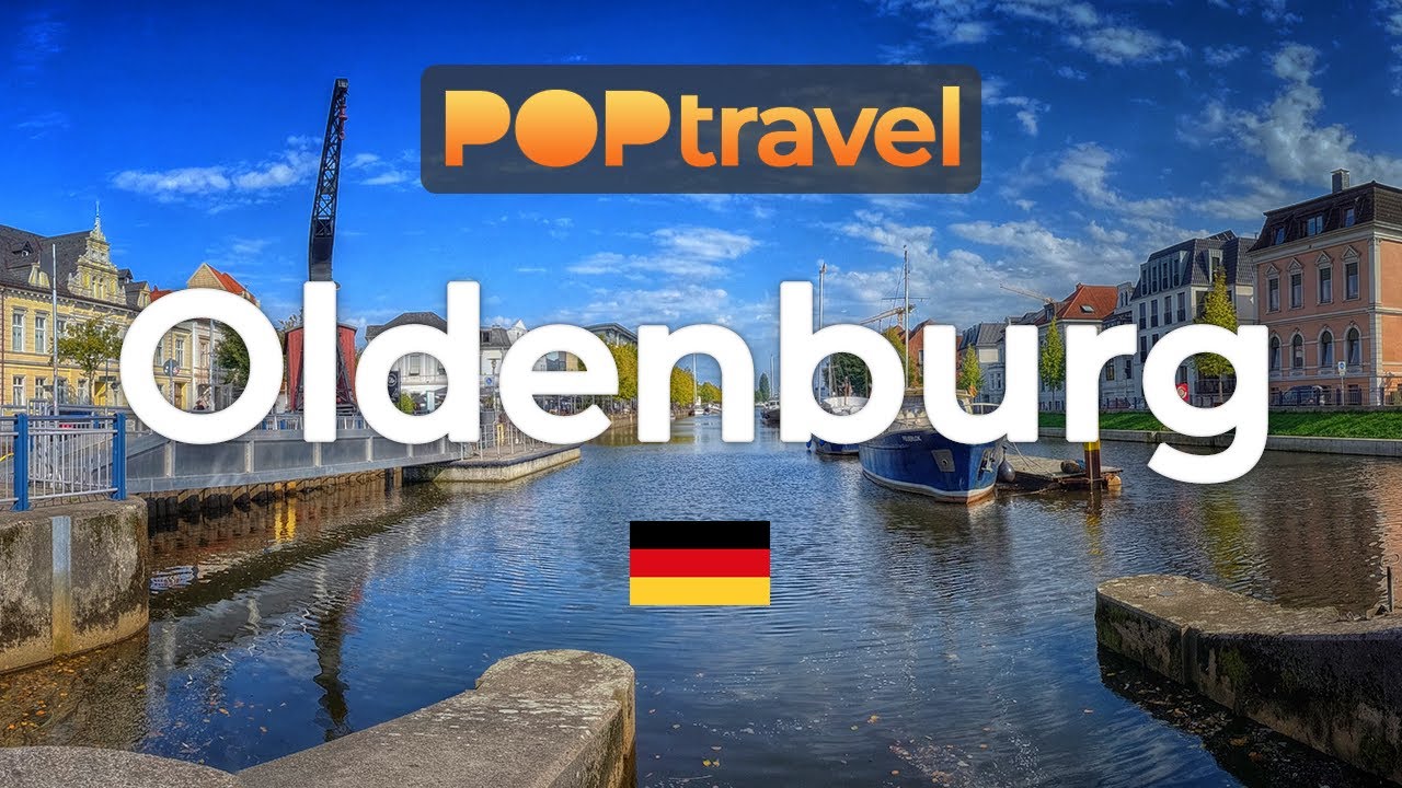 Walking in OLDENBURG / Germany 🇩🇪-  Sunny Autumn - 4K 60fps (UHD)