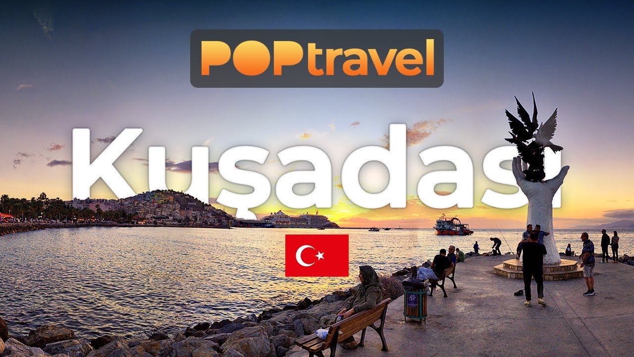 Walking in KUSADASI, Turkey - 4K