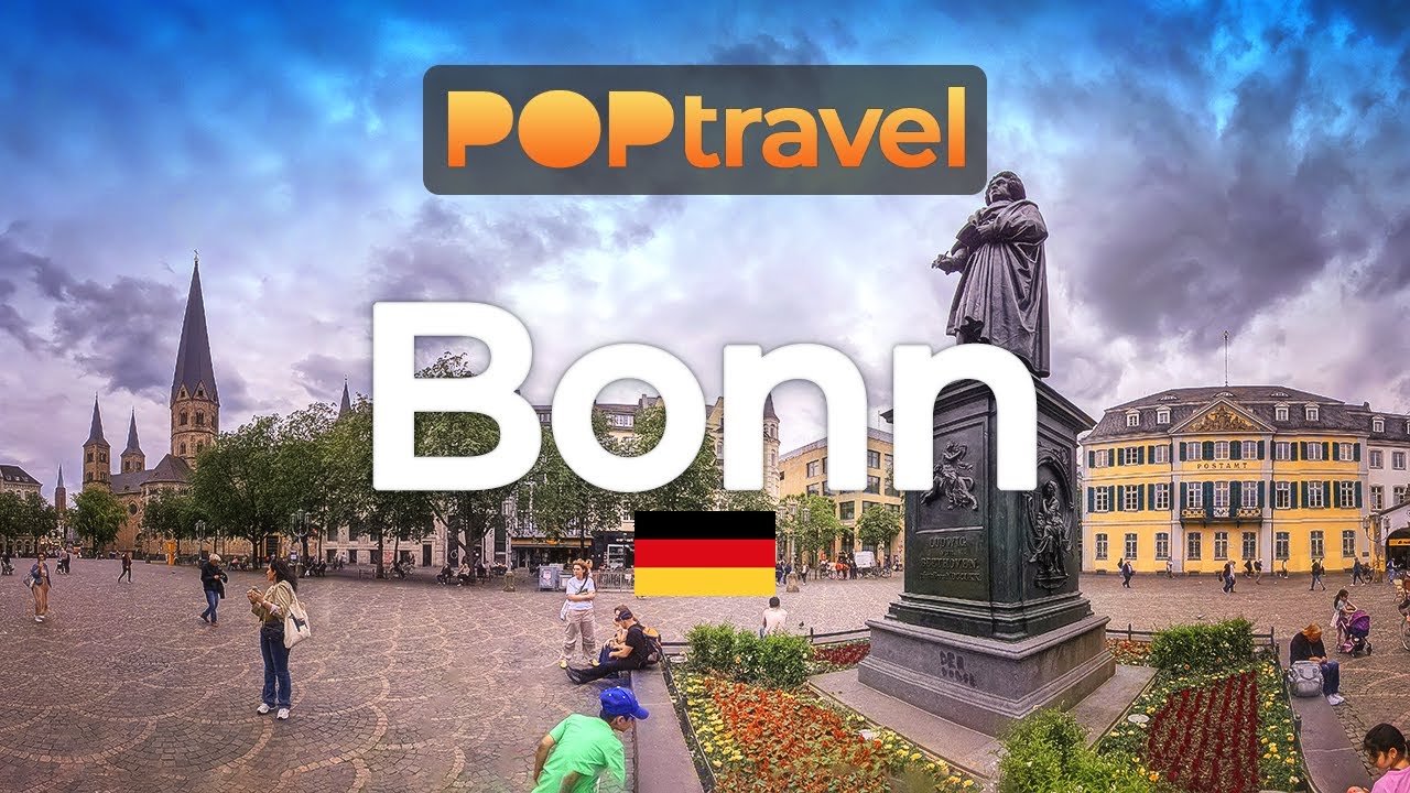 BONN, Germany 🇩🇪 - 4K HDR walking tour with captions
