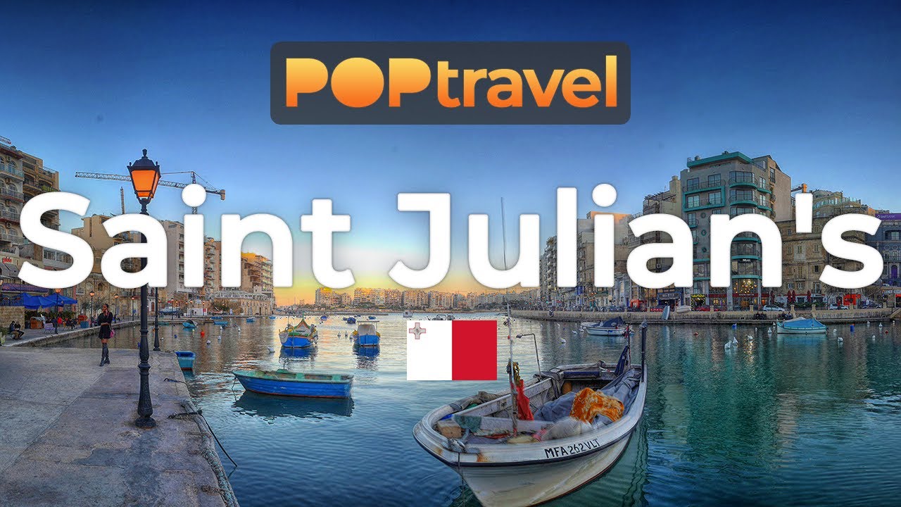 MALTA 🇲🇹- Spinola Bay to Saint Julian's Tower - 4K 60fps (UHD)