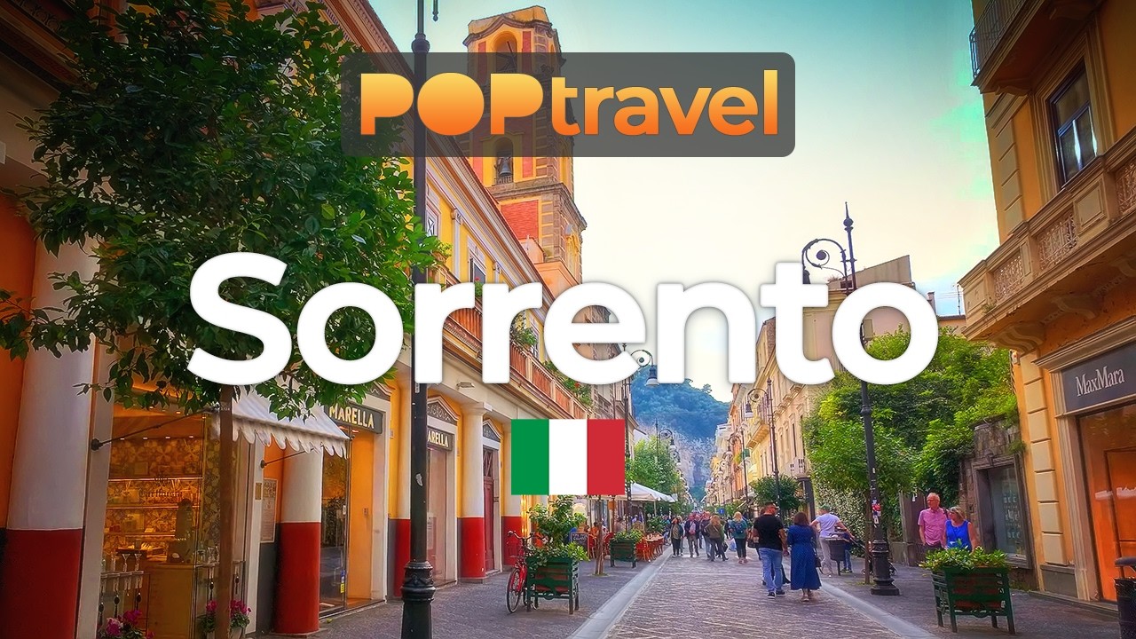 SORRENTO, Italy 🇮🇹 - 4K HDR with captions