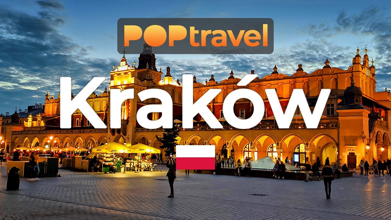 KRAKOW, Poland 🇵🇱 - Jewish Quarter to Main Square - 4K 60fps
