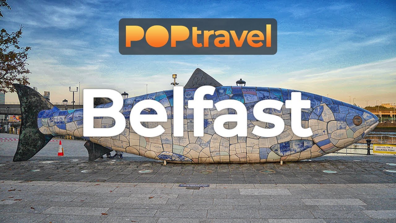 Walking in BELFAST / Northern Ireland (UK) - City Centre - 4K 60fps (UHD)