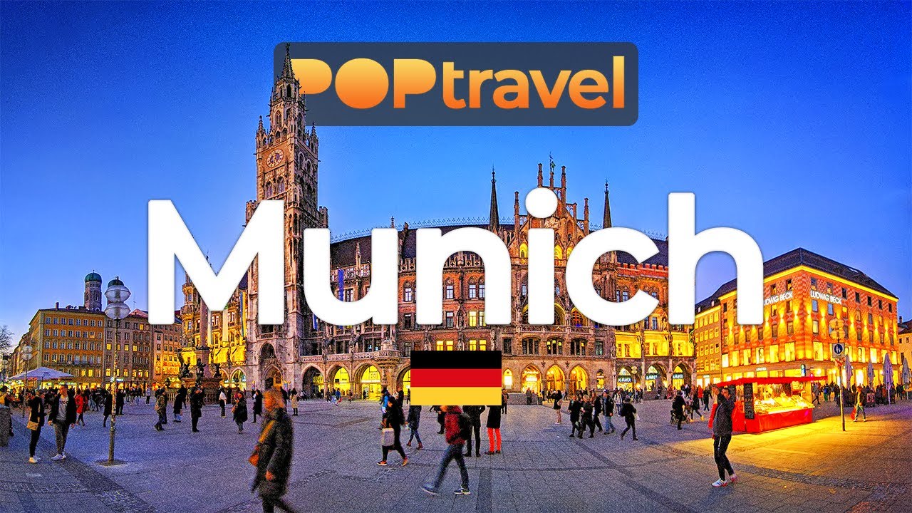MUNICH, Germany 🇩🇪 - Winter Evening - 4K HDR