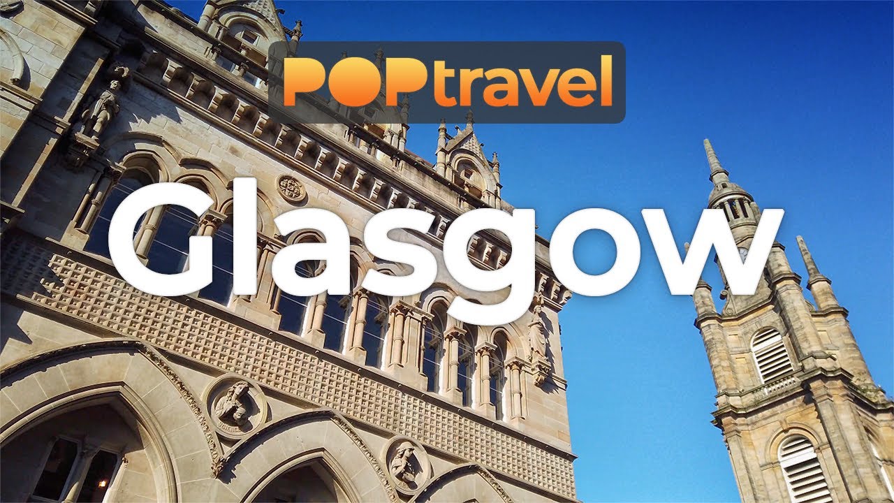 Walking in GLASGOW / Scotland (UK) - Centre to Bus Terminal - 4K 60fps (UHD)