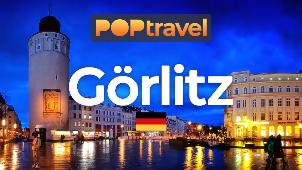 GÖRLITZ, Germany 🇩🇪 - Winter Night - 4K HDR with captions