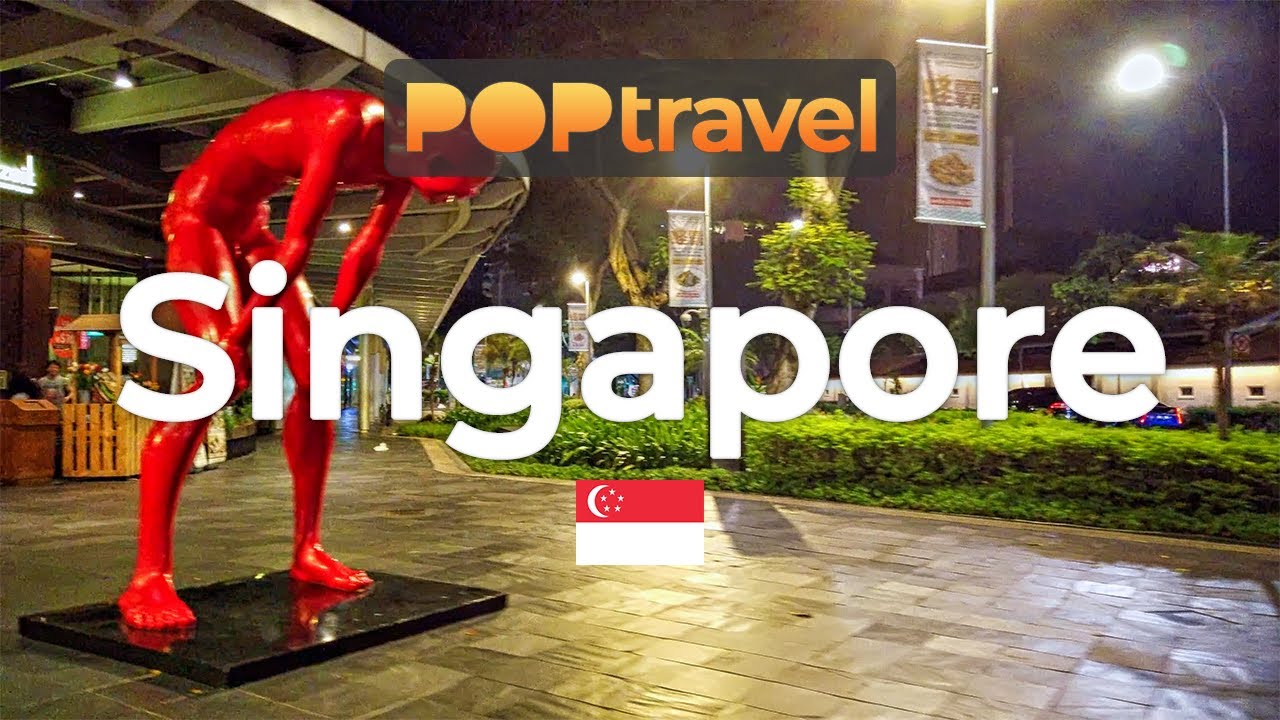 Walking in SINGAPORE 🇸🇬- Kampong to Clarkes Quay at Night - 4K 30fps (UHD)