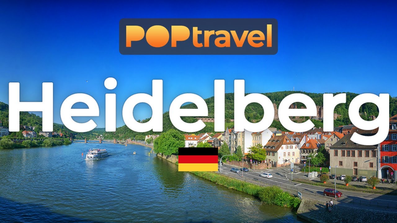 Walking in HEIDELBERG / Germany 🇩🇪- 4K 60fps (UHD)