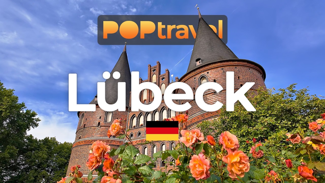 LÜBECK, Germany - Walking Tour - 4K HDR