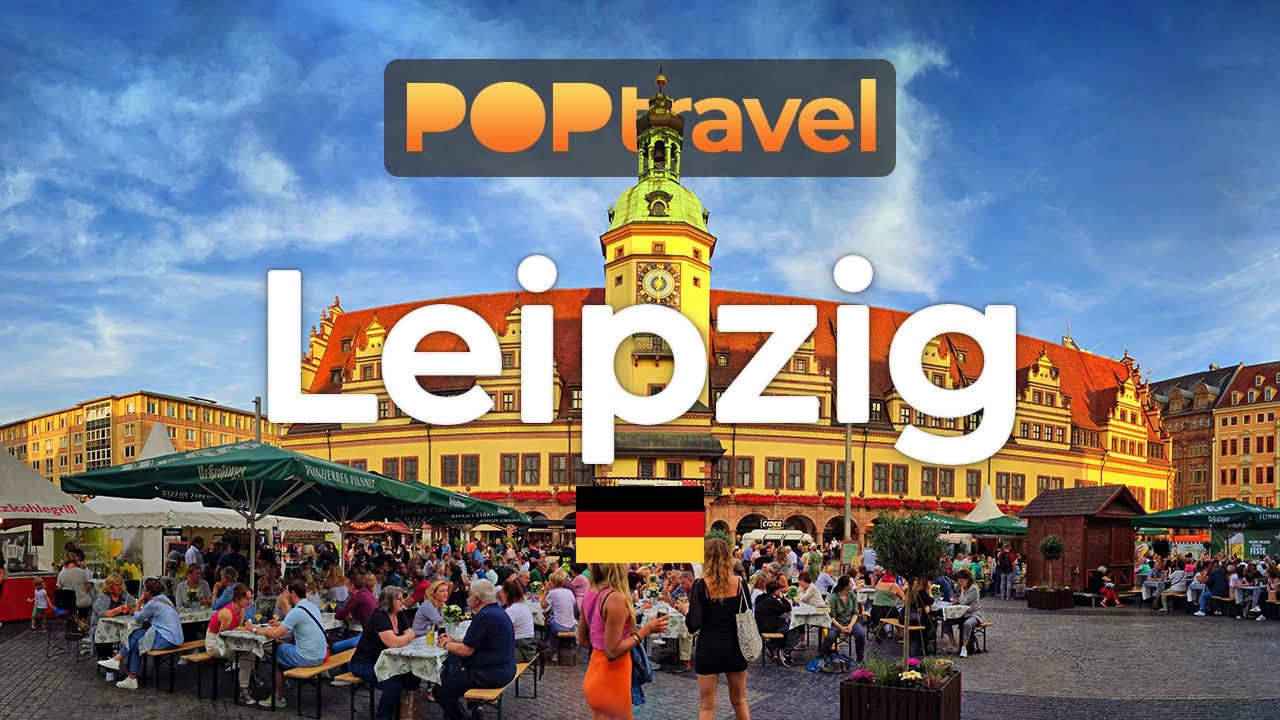 LEIPZIG, Germany - City Tour - 4K