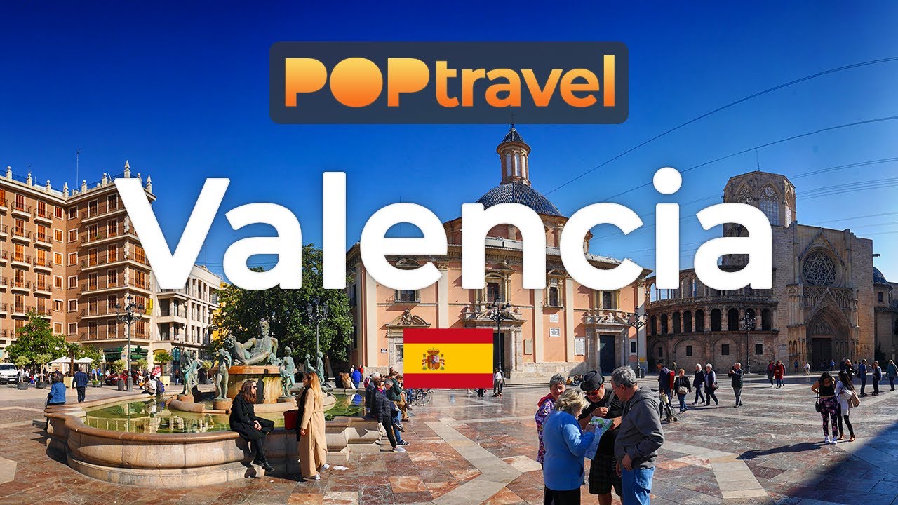 Walking in Valencia / Spain 🇪🇸- Central Market to Torres de Serranos - 4K 60fps (UHD)